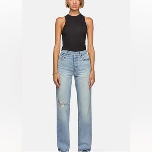 EB Denim Light Blue Straight Leg Jeans